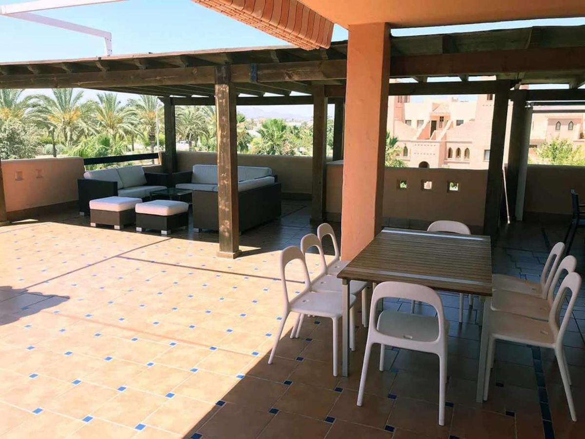 Atico - 3 Dormitorios - Urbanizacion Verazul en Vera Playa - WIFI Fibra 300MB perfecto para Teletrabajo Exterior foto